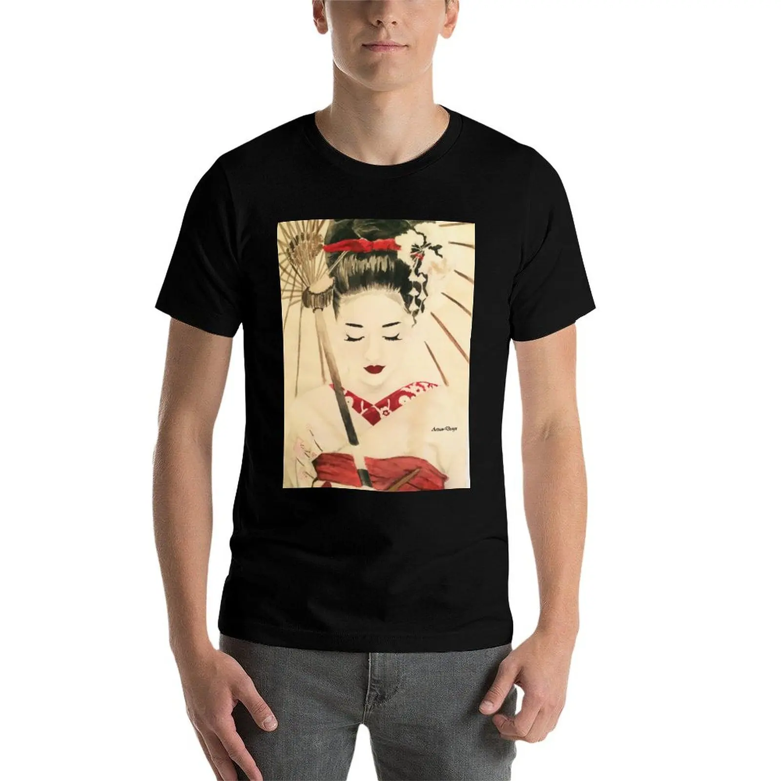 

Geisha T-Shirt g man t shirts for men cotton t shirt pack essential t shirt T-Shirt