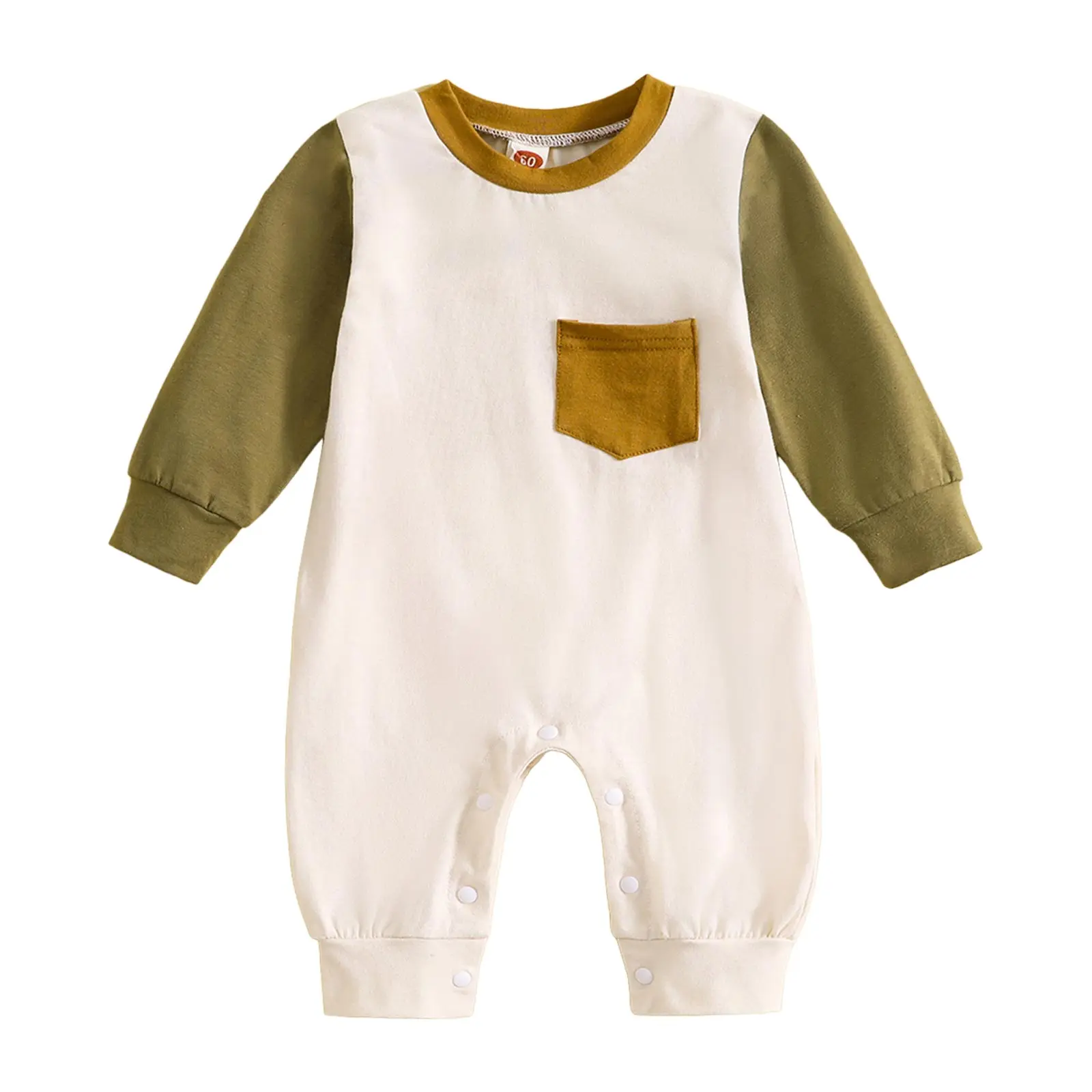 

Комбинезон с длинными рукавами для крещения маленьких мальчиков, комбинезон, комбинезон, повседневная осенне-зимняя одежда, наряд для сноуборда для малышей