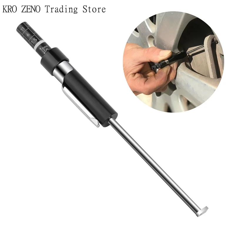 Picture 5: Car Brake Pad Inspection Pen Ruler Brake Pad Measuring Tool Suitable For 6mm / 0.2 Inch Thickness, Brake Pad Gauge