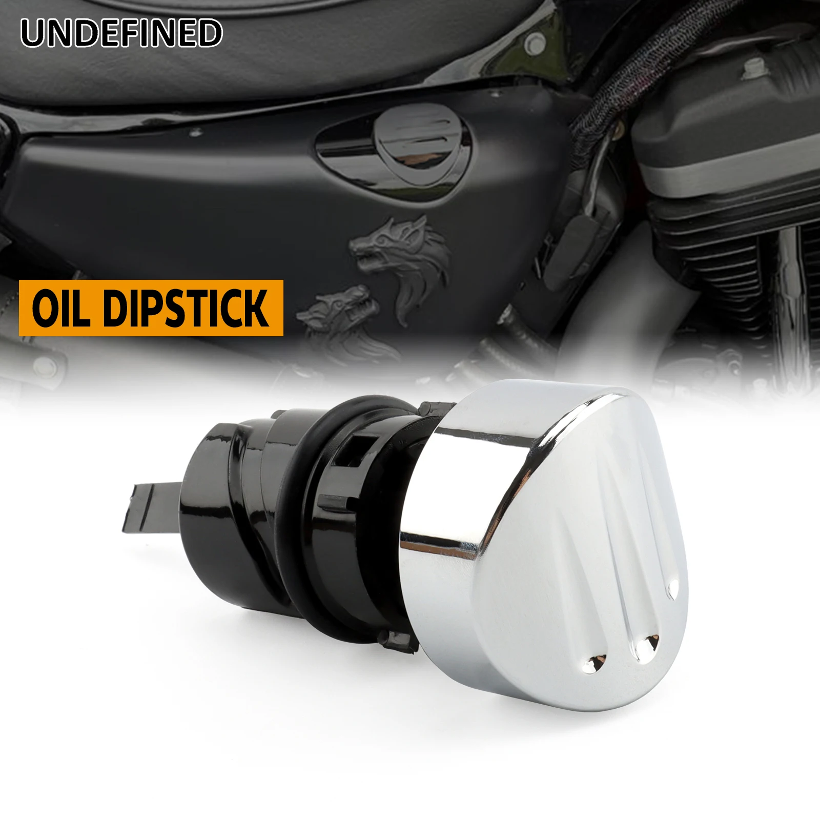 

Motorcycle Oil Dipstick Tank Cap Plug Aluminum Plastic For Harley Sportster XL 883 1200 Forty-Eight Seventy-Two XR 2004-2022