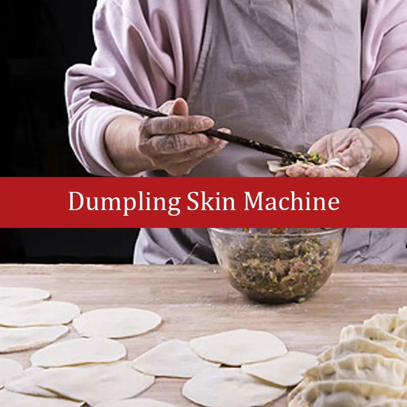 Máquina Automática para Hacer Gyoza, Empanadas Congeladas, Dumplings, Piel de Rollitos de Arroz, Envoltorios de Wonton