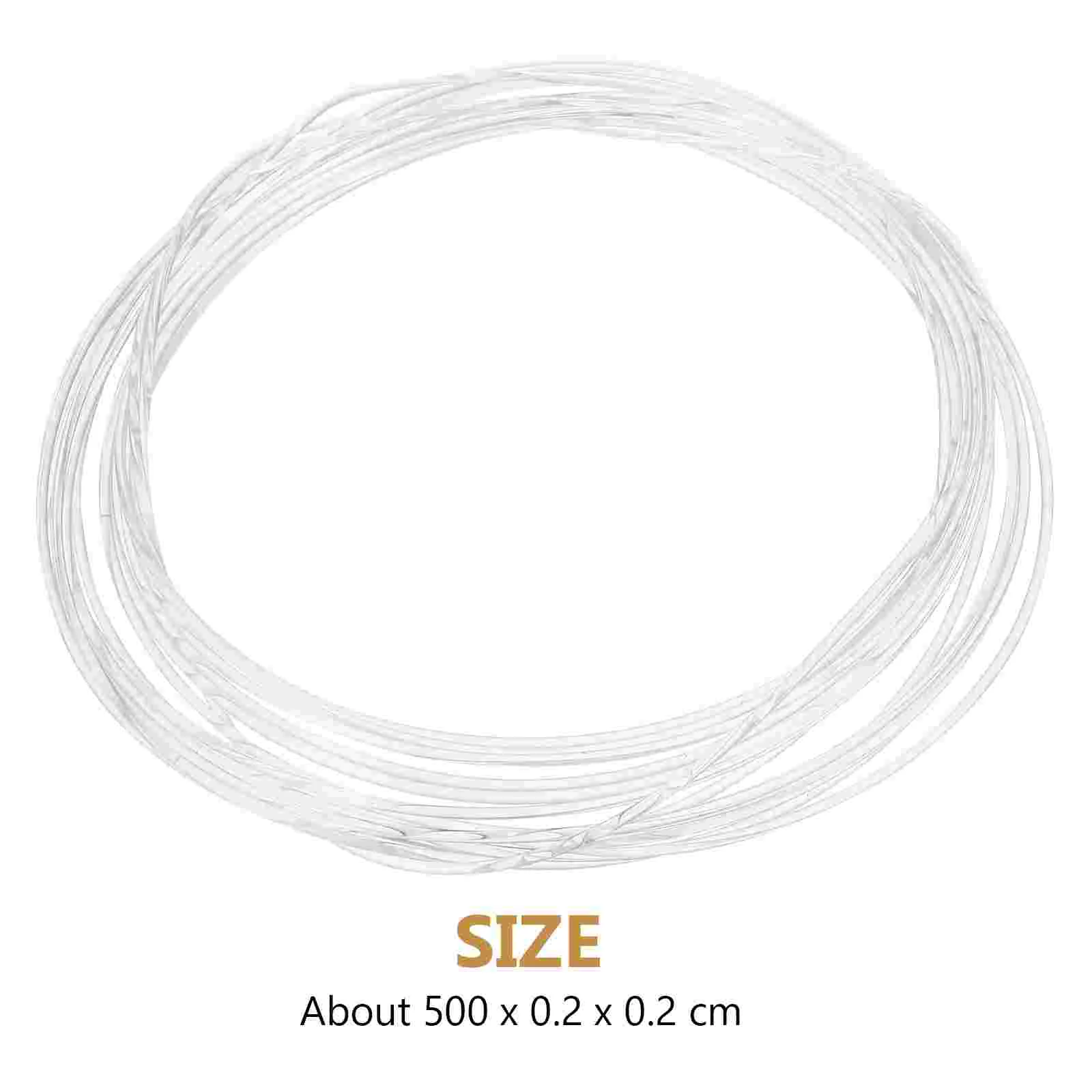 

1pc 2m Optic Fiber Cable Optical Fiber Solid Transparent Light-emitting Fiber MMA Material (White 15mm)