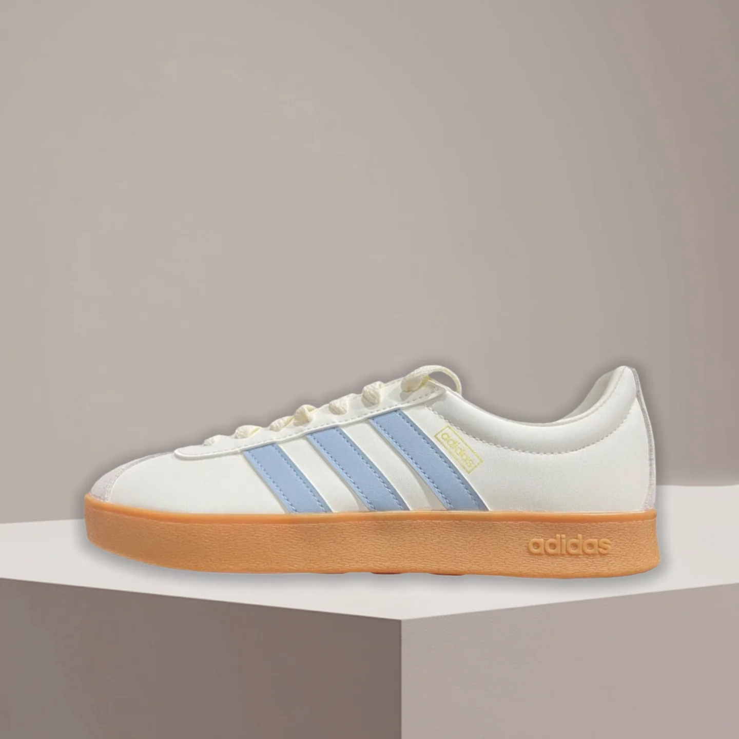 

adidas VL COURT 2.0 Унисекс Модные, универсальные, прочные, нескользящие низкие туфли для скейтбординга белого/синего цвета JH5063