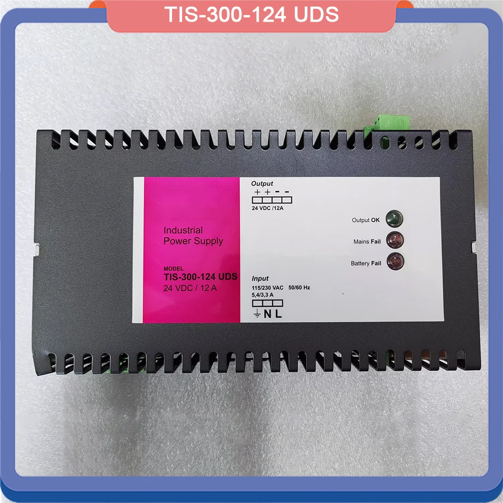 TIS-300-124 UDS TIS300-124  DIN Rail Power Supply 300W