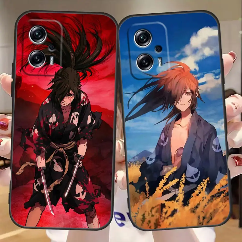 Japanese Anime Dororo Phone Case For Redmi Note 12 11 10 9T 9S 9 8T 8 7 6 A1 GO Pro Aprime 5G 4G Funda Coque Shell Case Cover