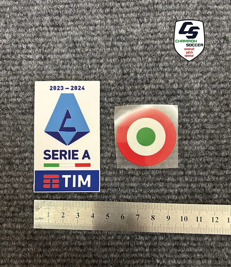 2022-24 INTER home and away sleeve sponsor logo patch and coppa italia champion patch