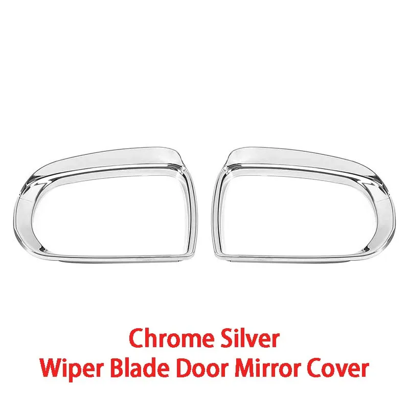 ABS Plastic Car Styling Cars Accessories Door Mirror Cover For Jeep Compass 2017 2018 2019 2020 2021 Car Decoration Car Upgrade