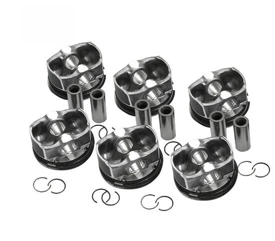 

6pcs N54B30 Pistons & Rings Set Φ84mm 11257610295 11257577586 for BMW E60 E61 E71 E82 E90 E91 E92 E93 135i 335i 535i 740i X6 3.0