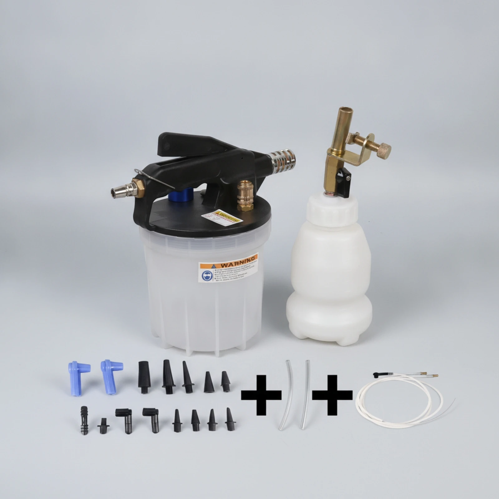 Brake Fluid Replacement Machine Manual Brake Fluid Changer with Hoses Long-Lasting Safe for Mechanics, Auto Repair Shop, Garage