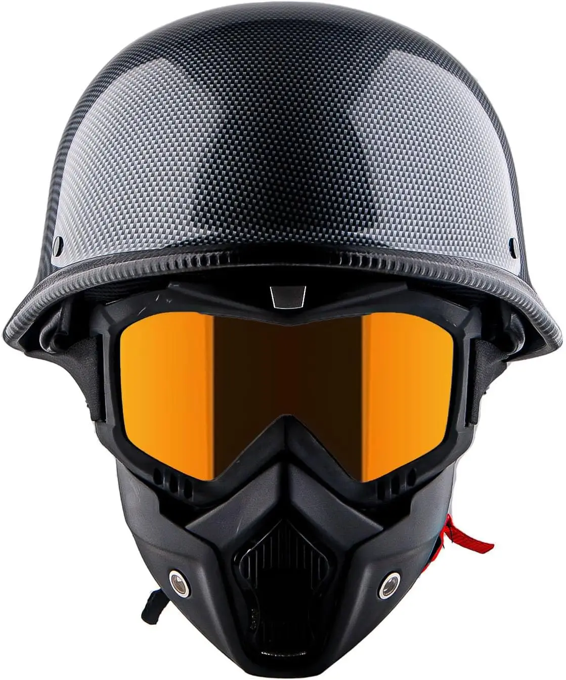 Novelty Motorcycle Helmet Half Face German Style DOT Approved: HKY602