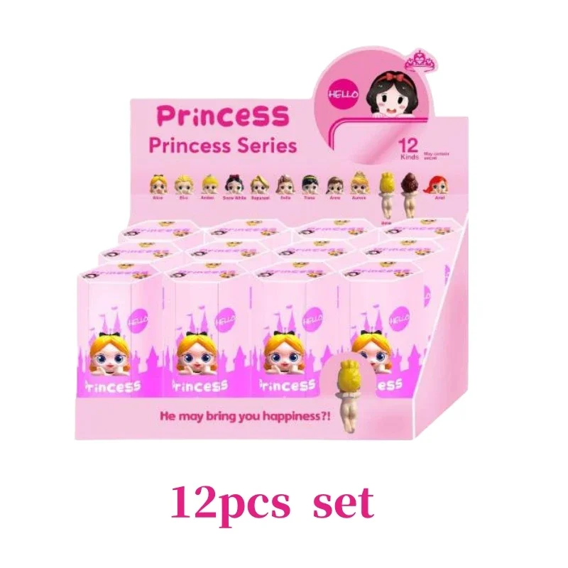 Miniso Sonny Angel Blind Box Princess Series Anime Figurki akcji Ozdoby Model Lalki Dla Dzieci Prezenty Świąteczne