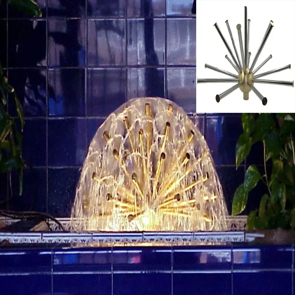 Hot salesDN15 DN25 DN40 DN20 DN50 Dandelion hemisphere nozzle, fountain nozzle, pool fountain