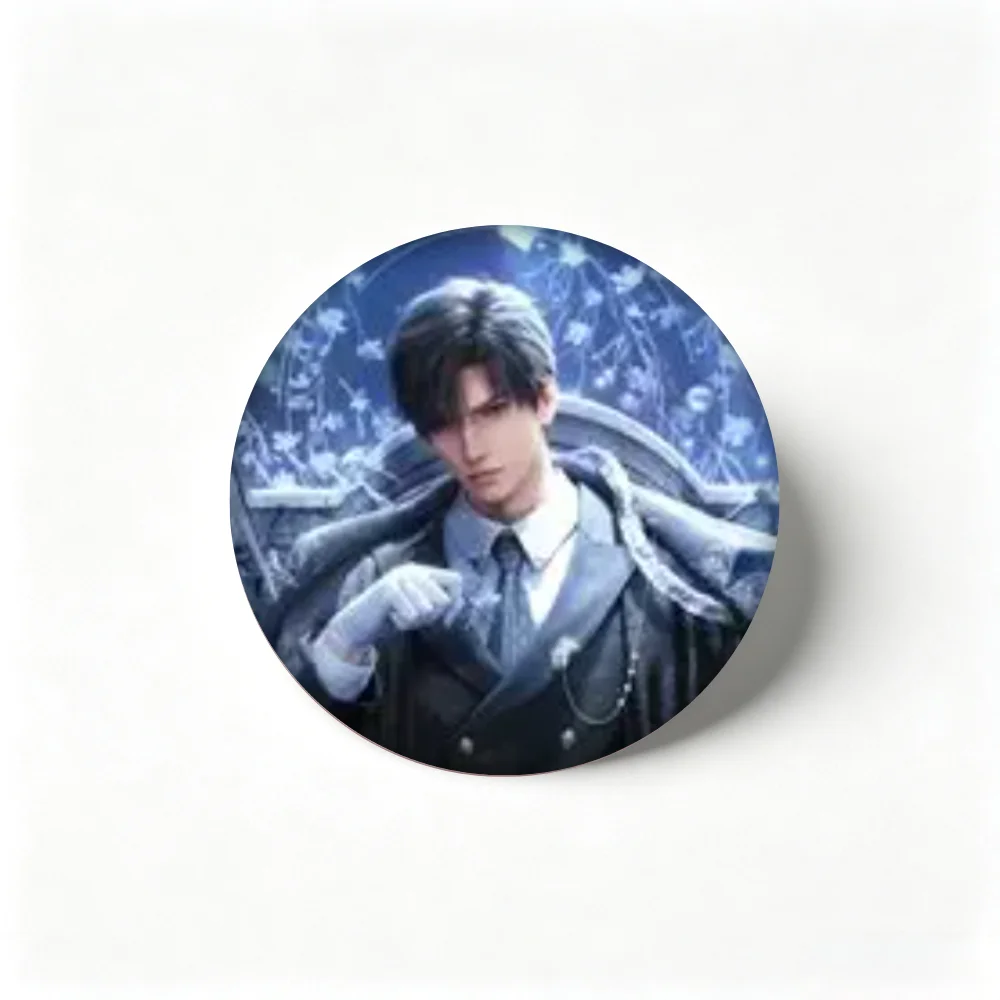 Cartoon Badge Anime Pins, Love and Deepspace Zayne Figure Lapel Pin, Lightweight Brooch for Collection and Cosplay
