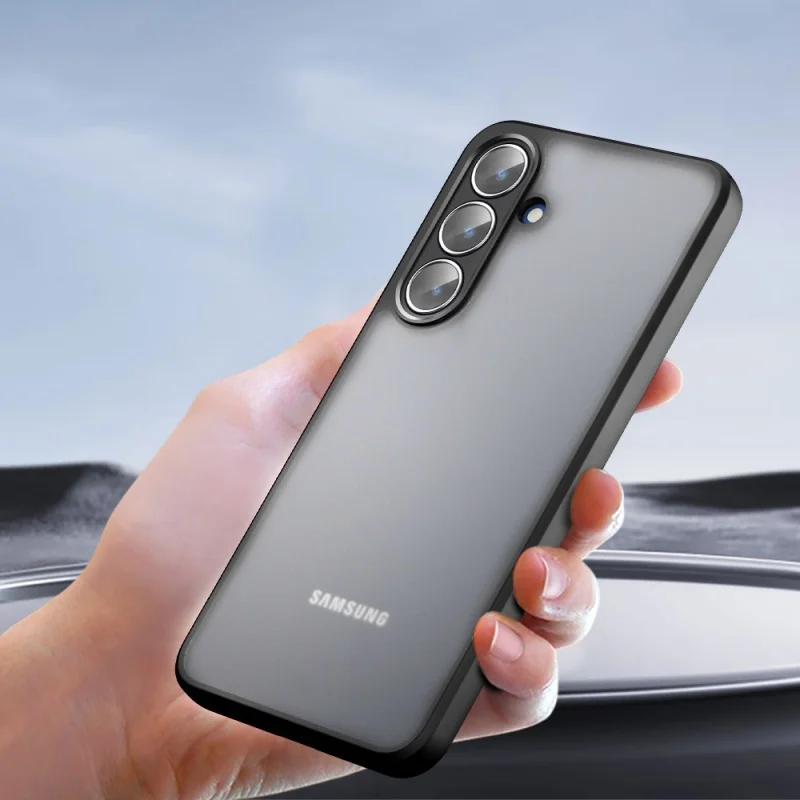 For Samsung S26 FE Case Cover Samsung Galaxy S26 FE Capas Bumper Shockproof Phone Back Transparent Clear Fundas Samsung S26 FE