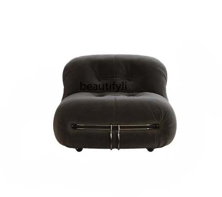 

Medieval style, designer style, lazy leisure living room single sofa chair