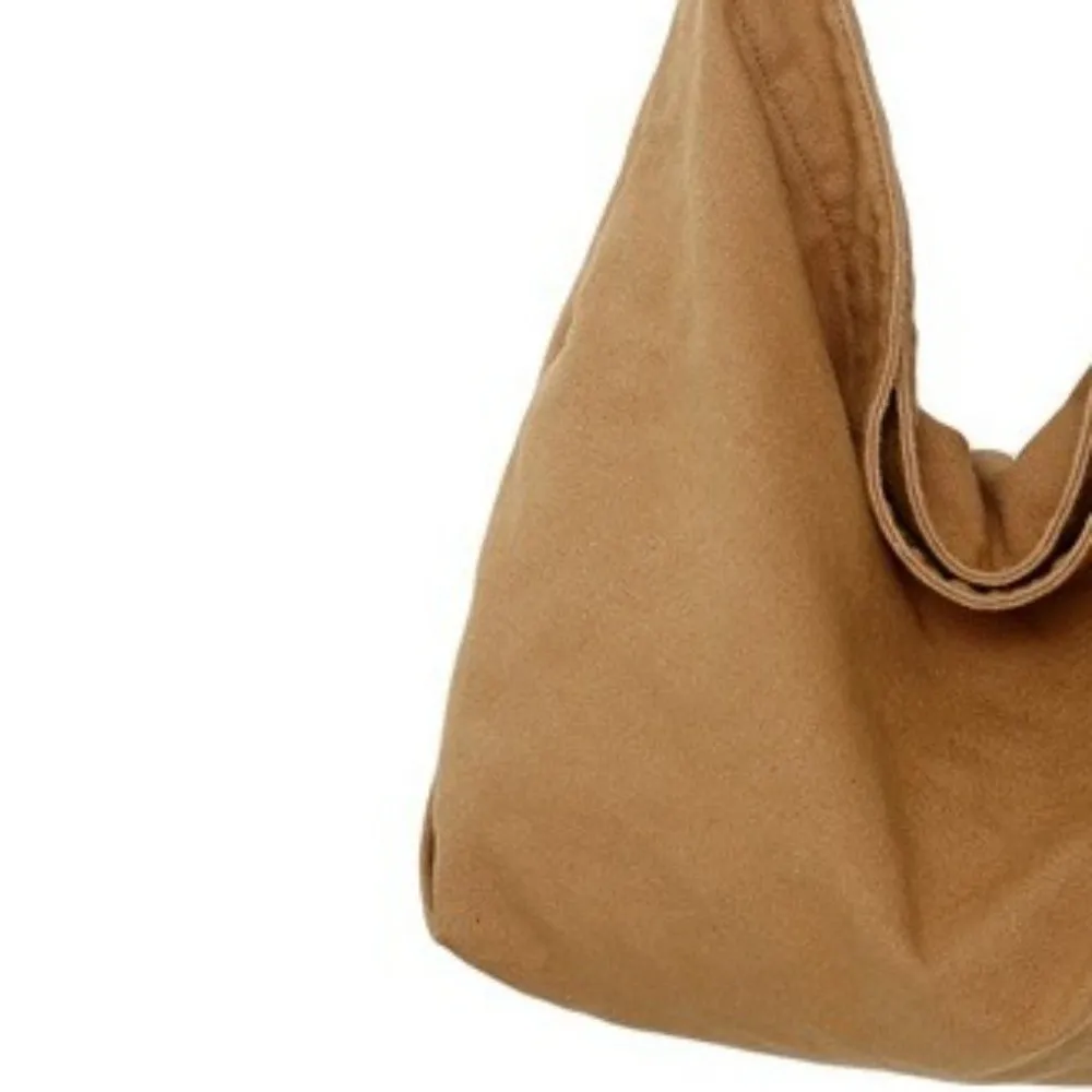 

Large Capacity Women's Shoulder Bag Retro Thickened Sturdy Canvas Crossbody Bag Solid Color Japanese Style Tote Bag Student