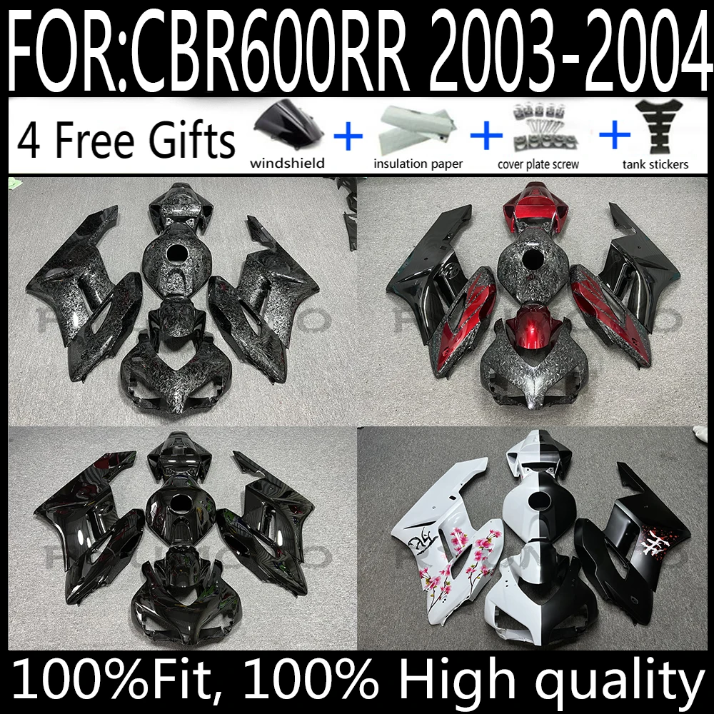 

Motorcycle Fairings Kit for CBR600RR F5 03 04 CBR 600 RR 600RR, CBR600 2003 2004 Body Set, Injection Mold, Full Fairing ROUMT