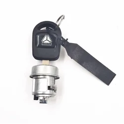 Ignition Lock Start Key For SINOTRUK HOWO T5G 340 Electric Lock Switch Truck Parts