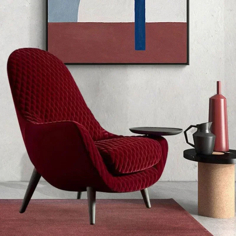 %Beauty Lazy Nordic Garden Chair Living Room Balcony Italian Bedroom Lounges Chair Adult Accent Design Sillon Home Decorations