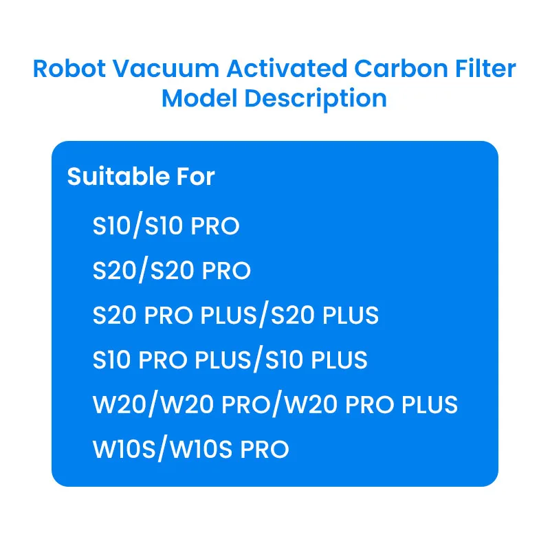 ل S10 S20 سلسلة X10 سلسلة MOVA مكانس كهربائية للكنس تصفية الملحقات المشبك عنصر فلتر الكربون