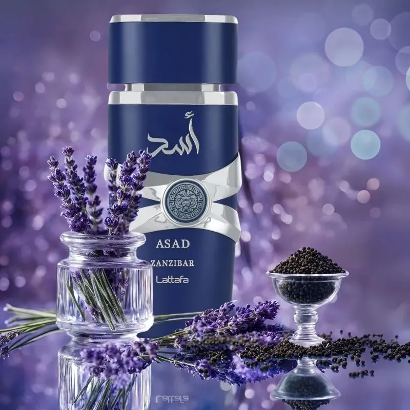 لاتافا اساد زنجبار أو دو برفوم بخاخ 100 مل عطور عربية أصلية تدوم طويلاً عطر كولونيا للرجال هدية