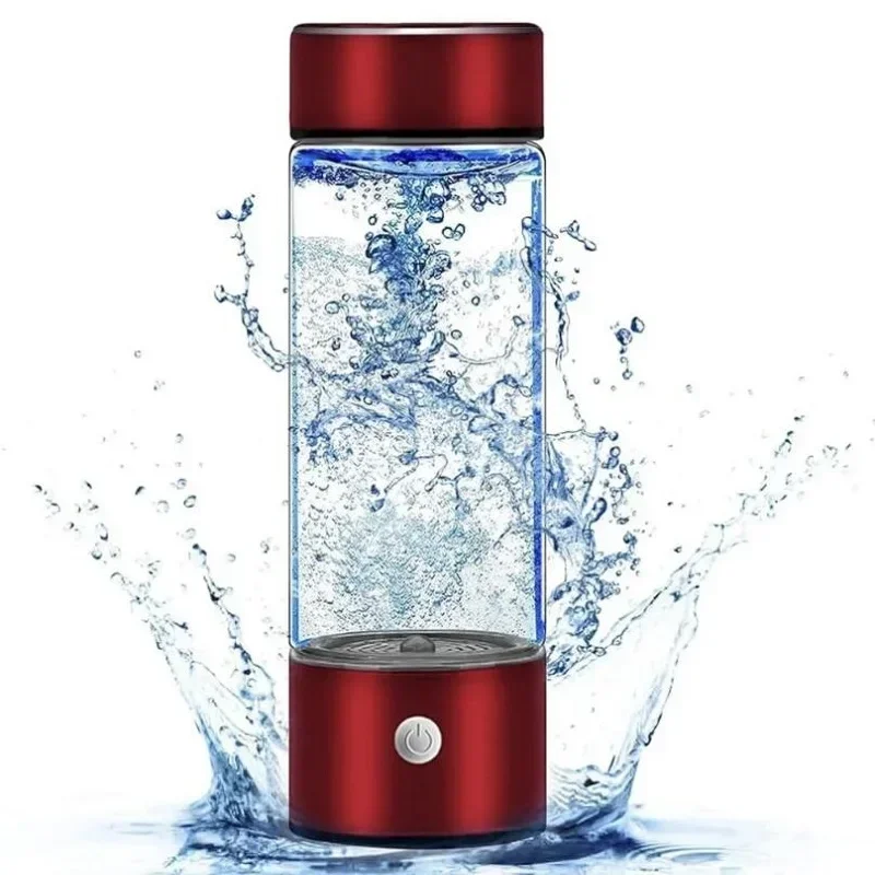 420ml Hydrogen-Rich Water Cup Electric Hydrogen Rich Water Generator Bottle Titanium Quality Filter Portable Antioxidant Lonizer