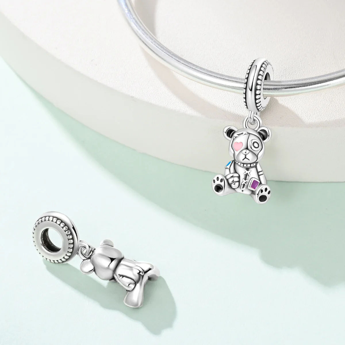 Original Charms Silver Plated Beads for DIY Bracelets