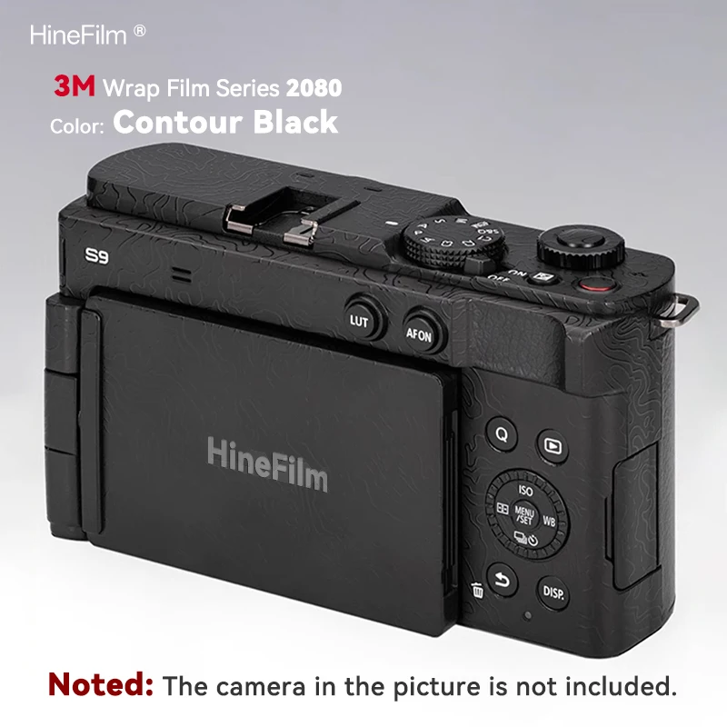 Hinefilm-pegatina de piel para cámara Lumix S9, película protectora para cámara Panasonic S9, calcomanía Premium, cubierta de envoltura de piel