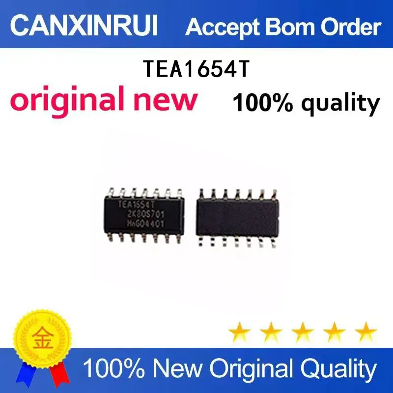 

(5-100 Pieces) Brand new original TEA1654T SOP-14 switch regulator/controller chip