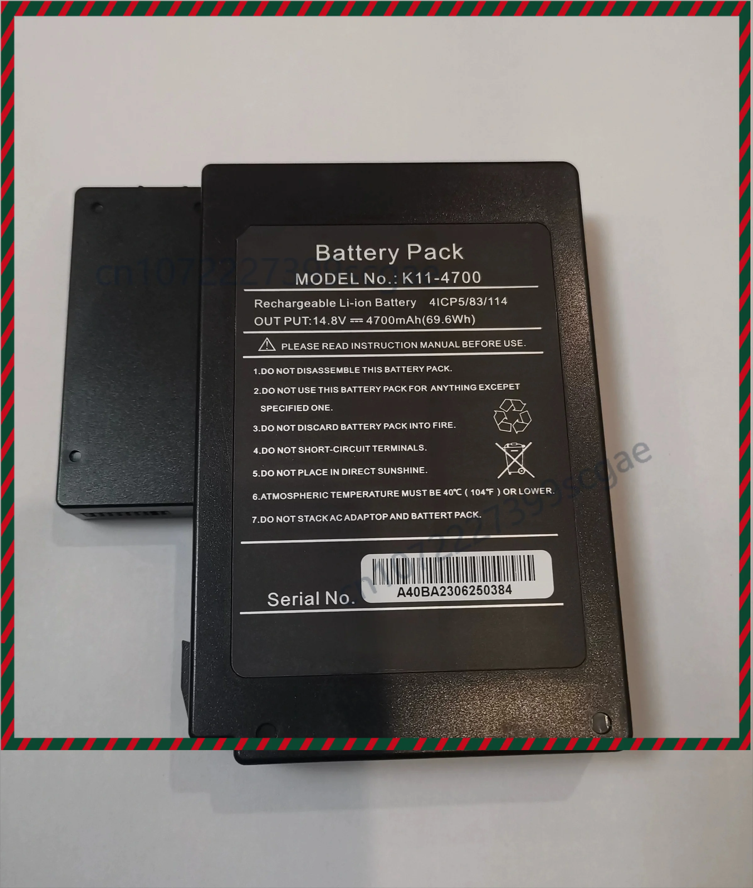 Replacement Battery K11-4700 4700mAh For UCL Swift K11 KR12 K33A Fusion Splicer