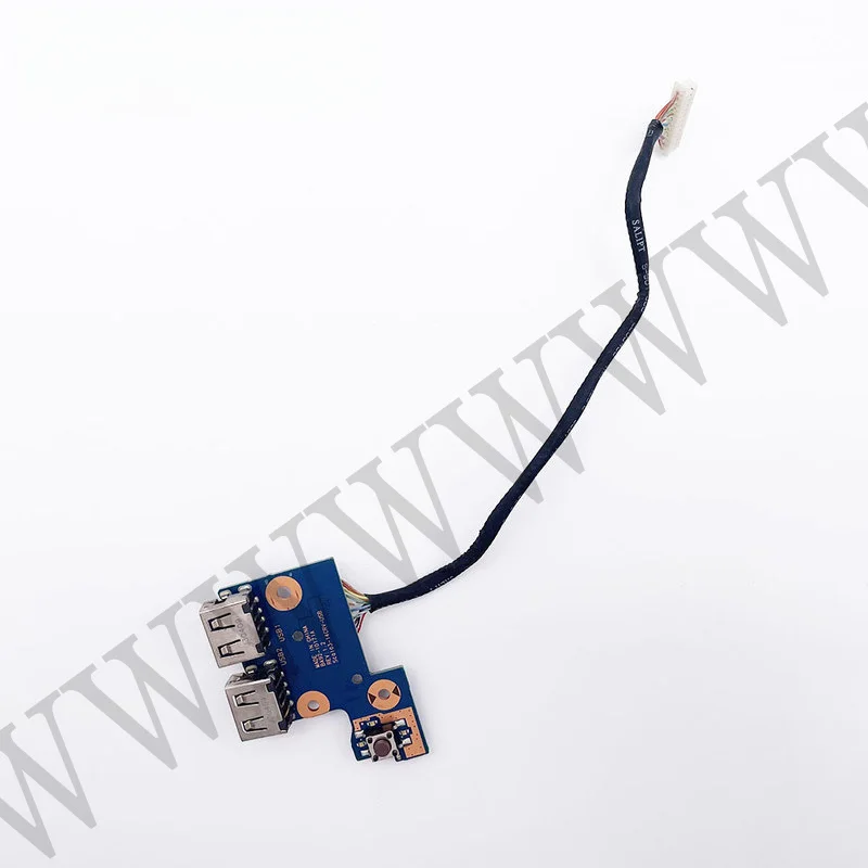 Placa de Botón de Encendido USB con Cable para Portátil Samsung NP300E4C NP300E4X NP300E4A, Reparación BA92-10171A BA92-08250