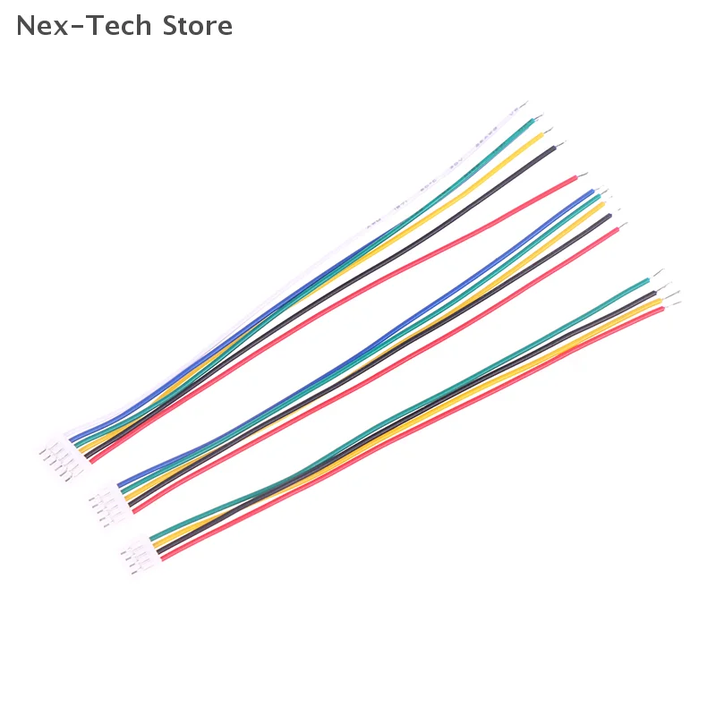 10 قطعة JST GH سلسلة 1.25 موصل مع سلك GH1.25 4P/5P/6 دبوس 10 سنتيمتر 1571 28 AWG 1.25 مللي متر مع قفل الأسلاك الطرفية