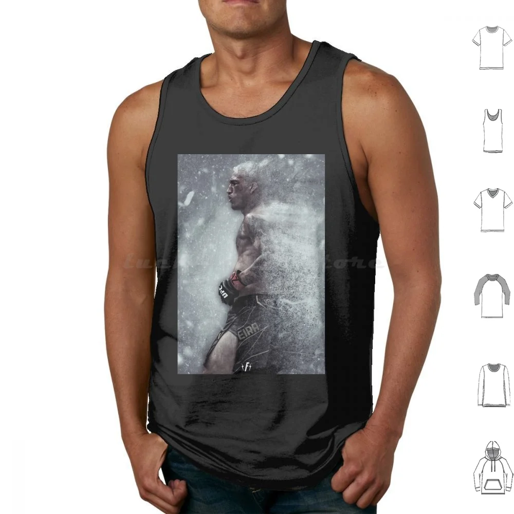 Oliveira Tank Tops Vest Sleeveless Sean Strickland Strickland Israel Adesanya Jon Jones Conor Mcgregor Khabib Nate