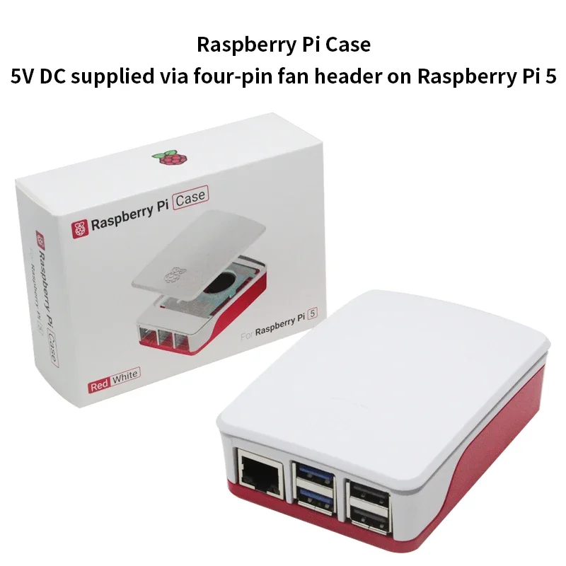 Raspberry Pi 5 8GB 4GB RAM Original Development Board Kits with Case+SD Card+Cooling Fan+Power Supply+Single Board Compute