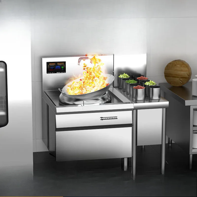 

High-power commercial induction cooker 15kw small frying stove restaurant kitchen cooking hotel classic