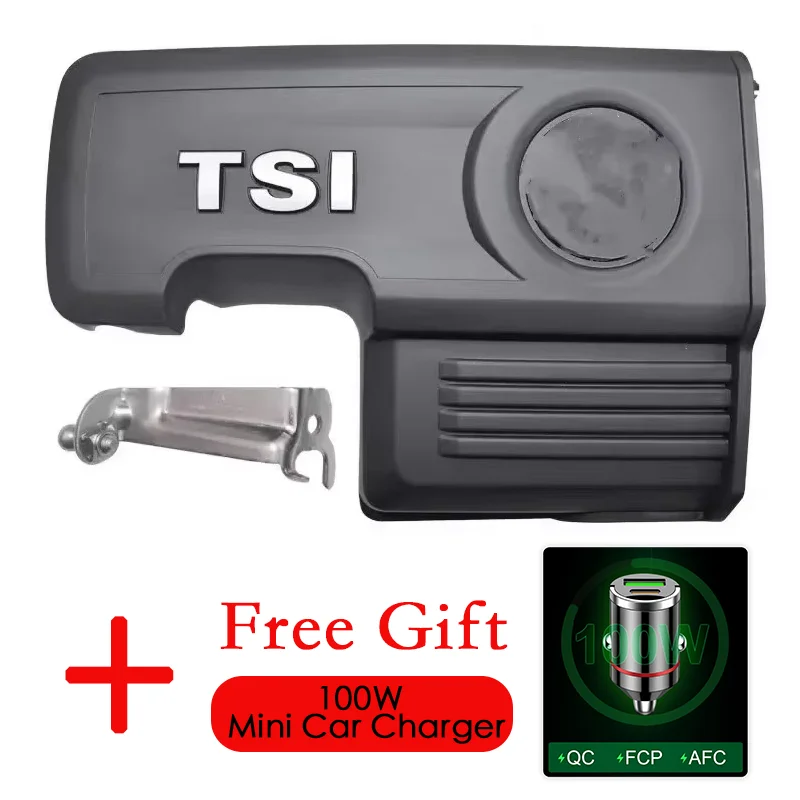 

NEW 1.4T EA211 Engine Cover Bonnet for V.W Jett.a Touran L Tiguan Golf 7 MK7 Compatible with 04E103925H 04E103932D 04E.103925H