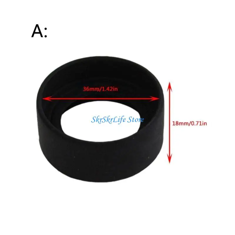 Picture 5: E65E 40mm Diameter Rubber Eyepiece Cover Eyeguards Eye Shield for Protection Stereo