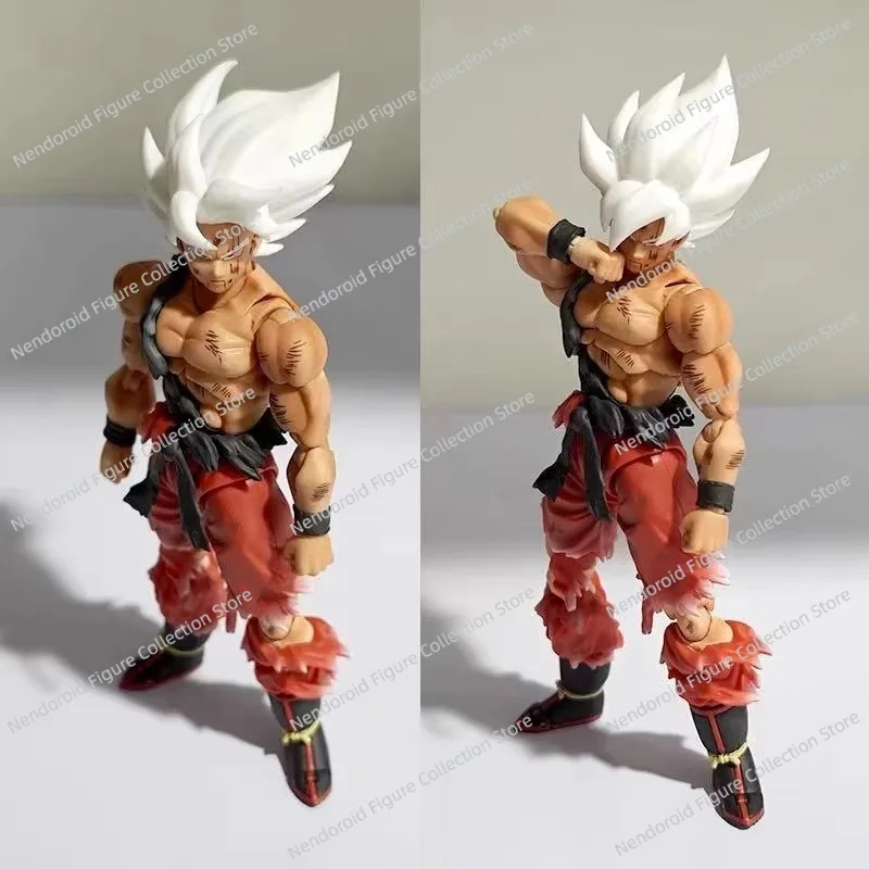 Em estoque brinquedos buraco preto dragon ball z shf ssj super saiyan furioso herói son goku versão especial anime figuras de ação modelo brinquedo