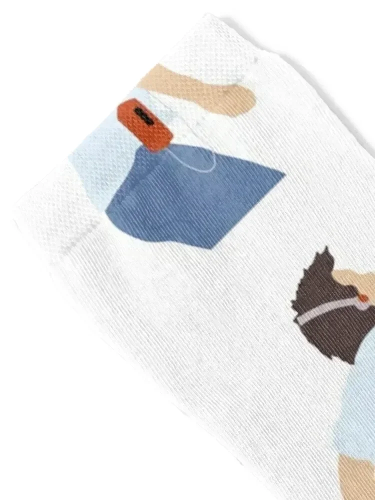 Footloose// Illustration poster Socks anti-slip Crossfit kawaii valentine gift ideas Men Socks Women's