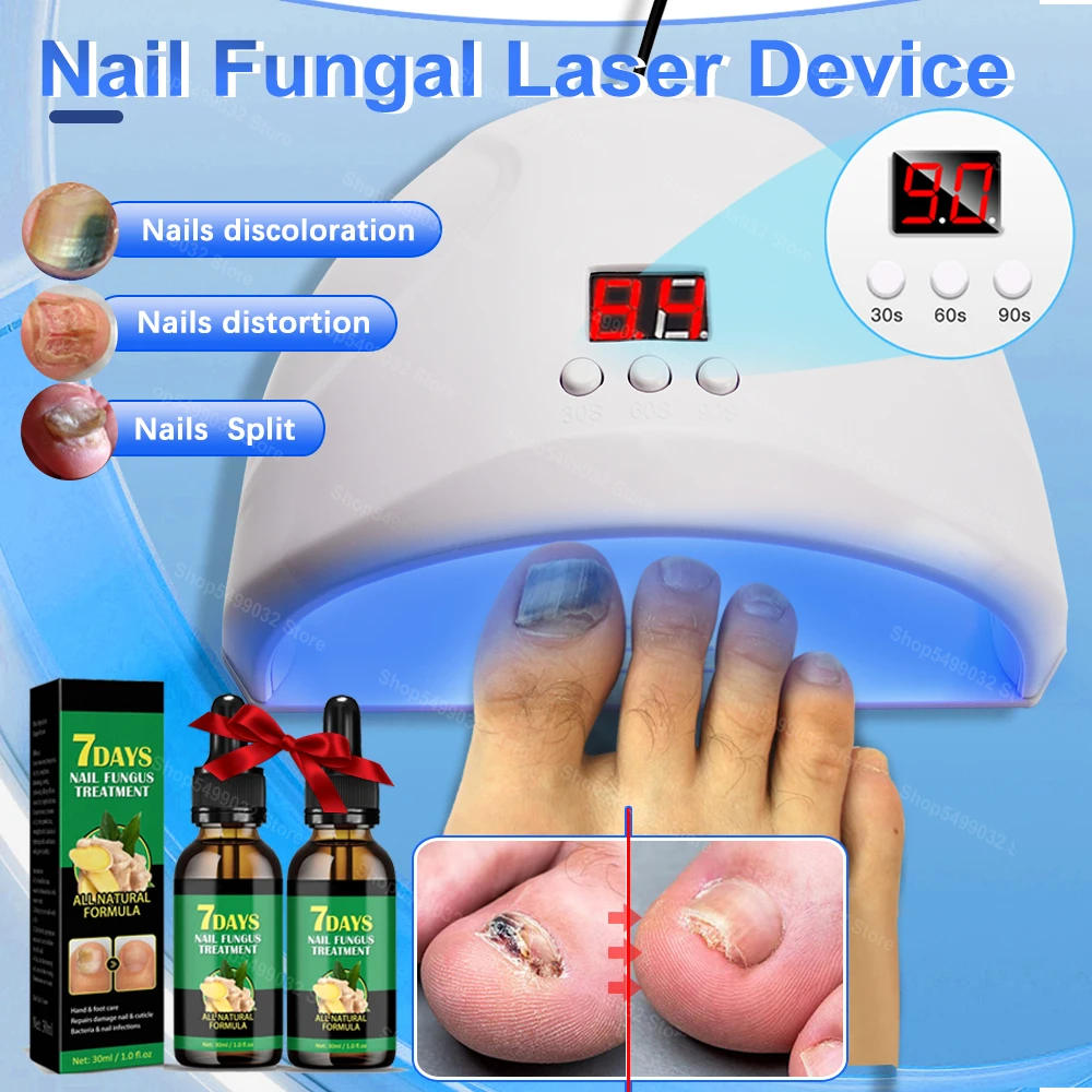 Fungal Nail Laser Device Repair Fast Nails Fungus Treatment Toenail Fingernail Feet Care