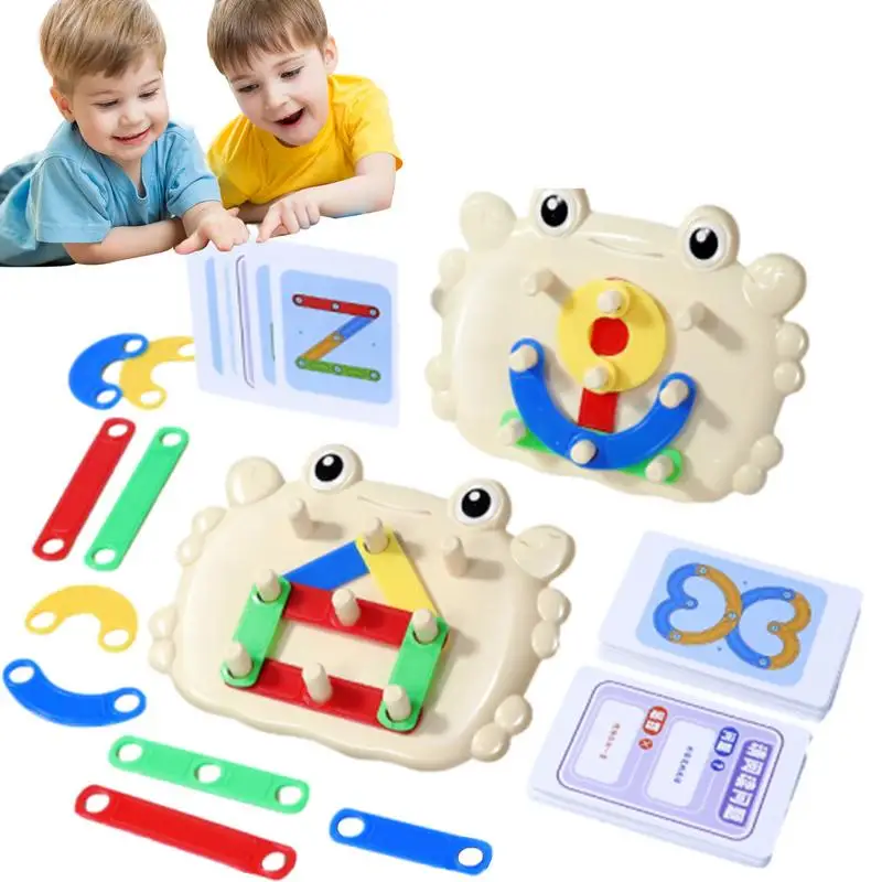 Sorting Toys For Toddler Creative Quick Matching Board Game Matching Blocks Portable Educational Toys Early Development Toys For