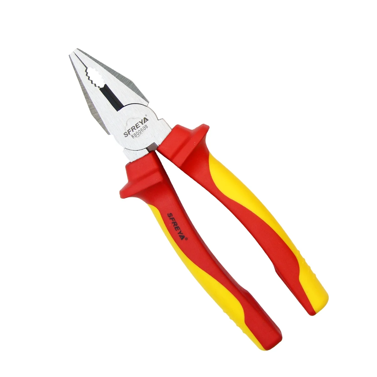 SFREYA F8006 Insulated Multi-Functional High-voltage Resistant Diagonal Pliers Industrial Light Weight Tool for Electricians