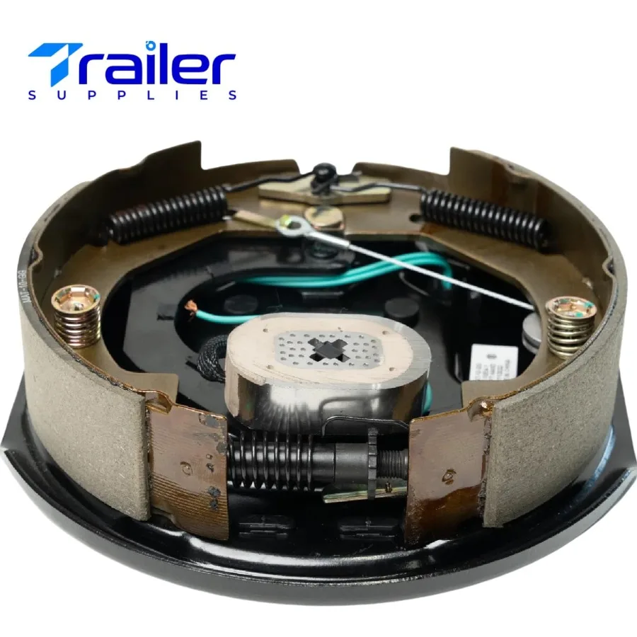 Tambor de cubo 3.5K + kit de freio 1 par 5 em 5 cubos pré-agarrados 1 par 10 x21 4 freios autoajustáveis ideais para substituição de eixo de reboque