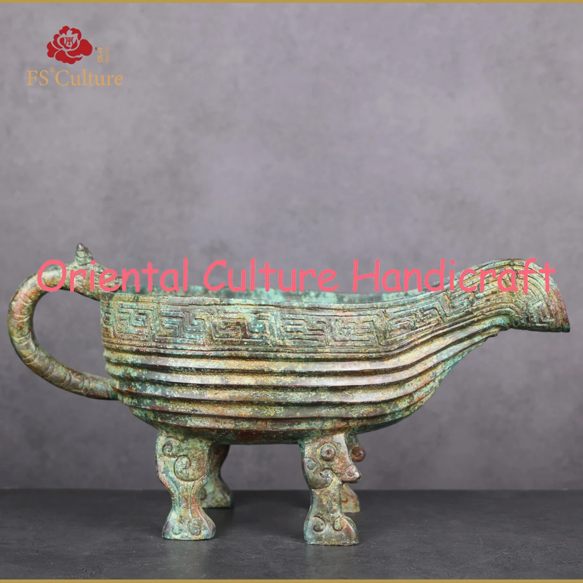 Chinese Western Zhou Dynasty Bronzes, Yi, Royal Supplies, Exquisite Handicrafts, Home Ornaments, Suitable For Collection