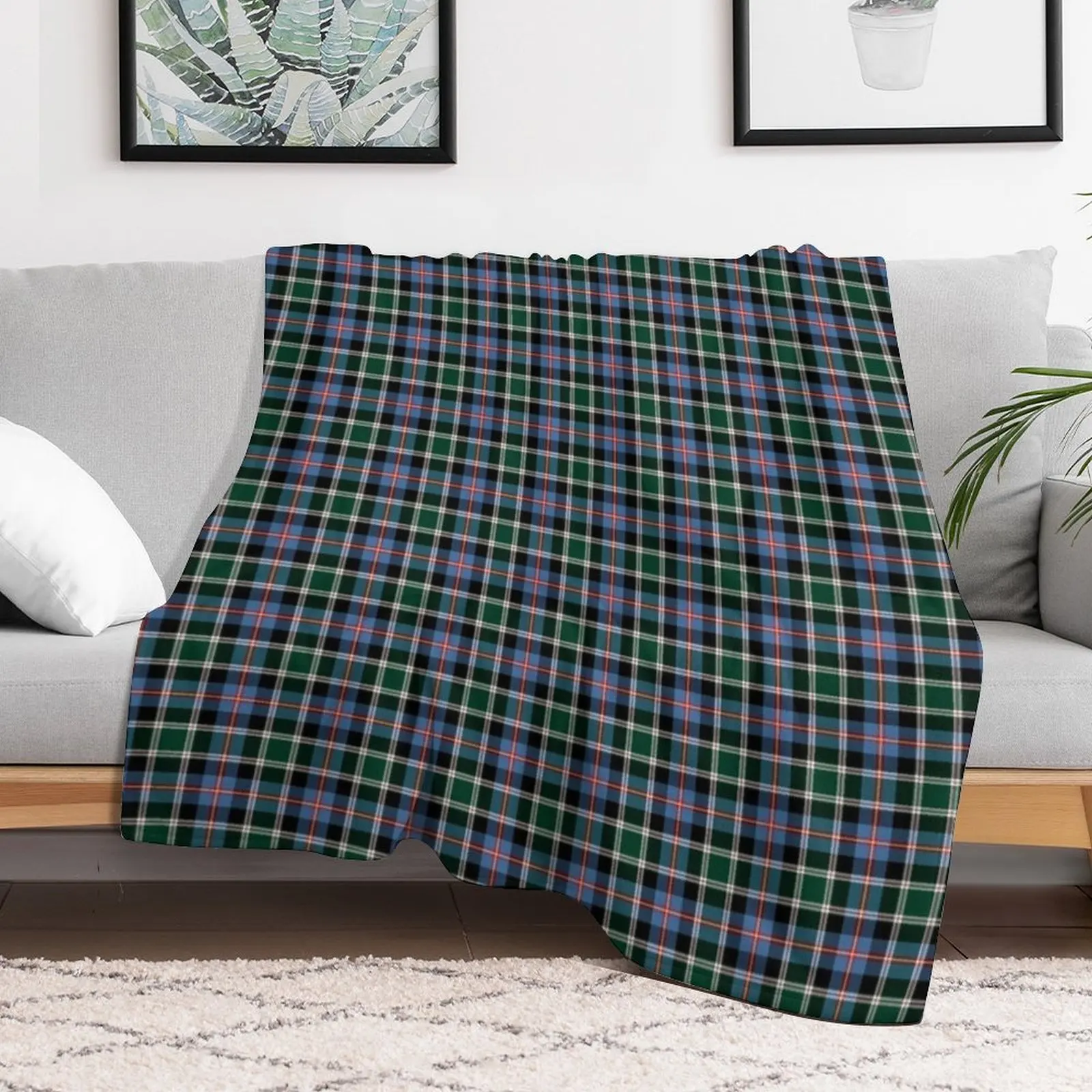 State of Colorado Tartan Throw Blanket Polar Sofa Quilt Blankets