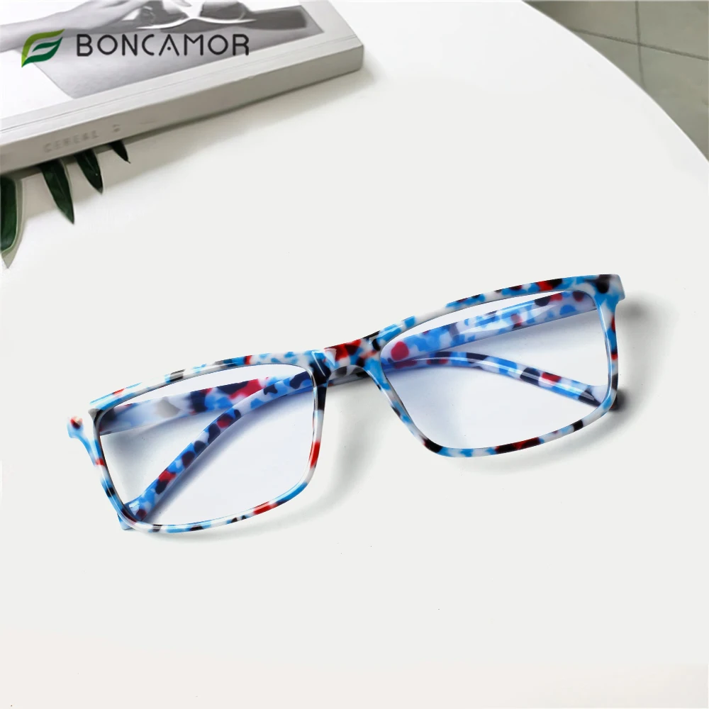 

Unisex Reading Glasses Men Women Printed eyeglass frame Ultra-light Portable Presbyopia Eyeglass WithCase Diopter+1.0~+4.0