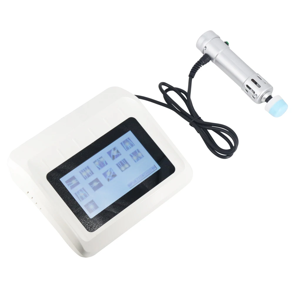 Stoßwellentherapie-Maschine ED-Behandlung lindert effektiv Gelenkschmerzen, Muskelmassage, Chiropraktik-Einstellwerkzeug