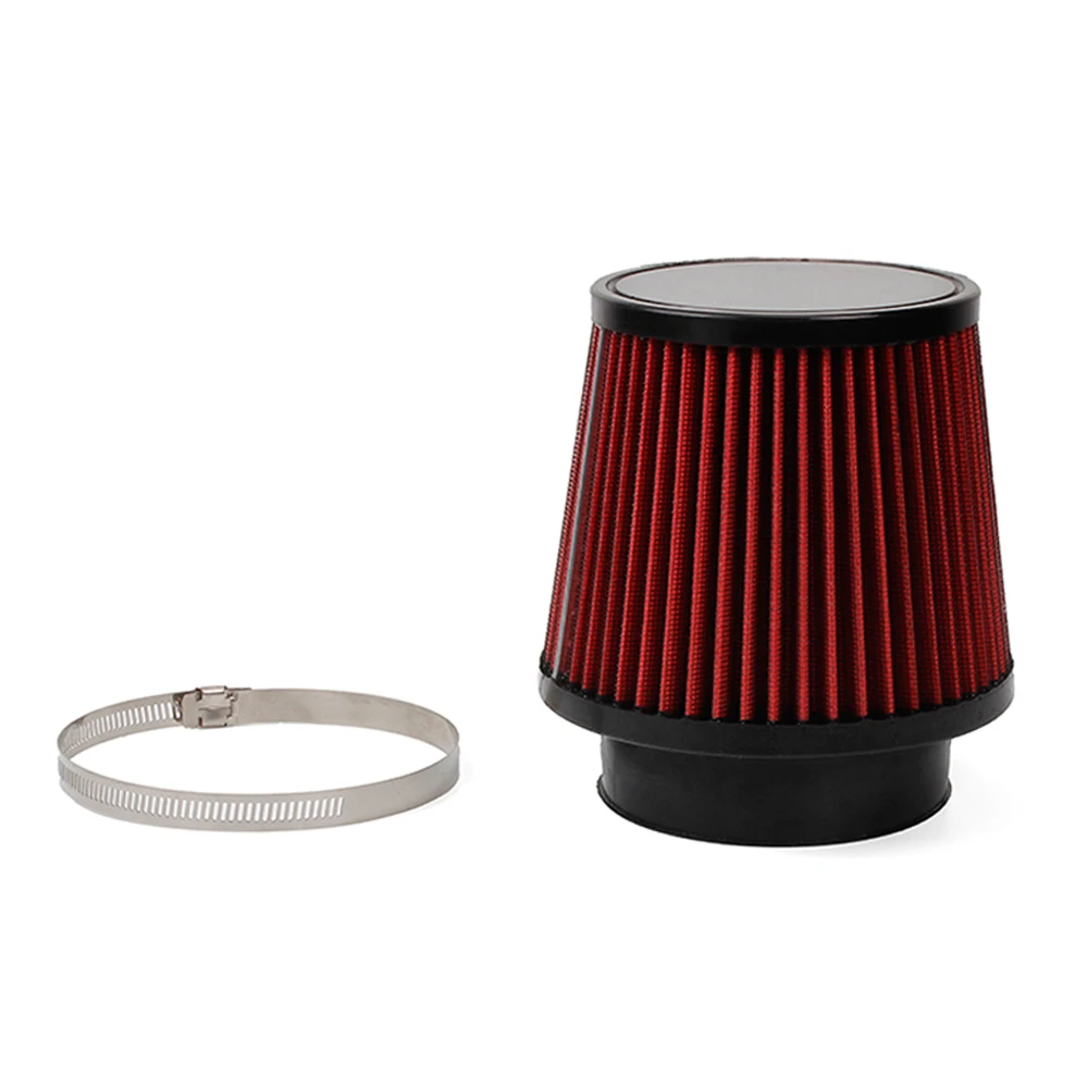 4Inch 100MM 76MM Car Air Filter High Flow Inlet Car Cold Air Intake Air Filter Mushroom Head Air Cleaner Modified Scooter OFI069