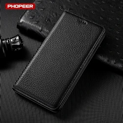 For Xiaomi 13T 14T 15T Pro Genuine Leather Case for Xiaomi 13 14 15 17 Ultra Pro Max 11T 12T 12 11 Lite flip slot Wallet Cover