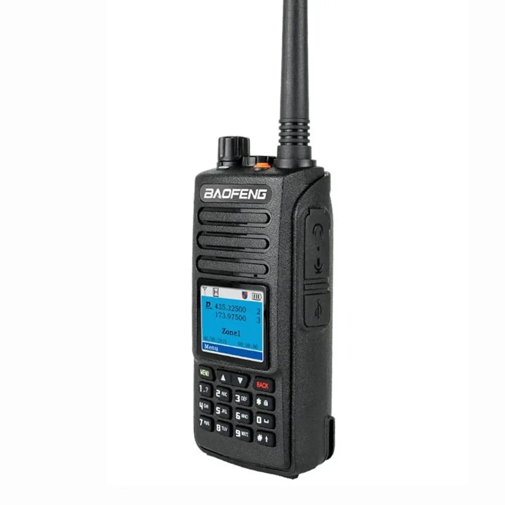 Baofeng Walkie Talkie DM 1702 DMR Digital Radio Analog Portable (GPS )Tier1 & Tier2 Repeater Dual Band VHF/UHF Ham Two Way Radio